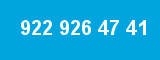 922 926 47 41